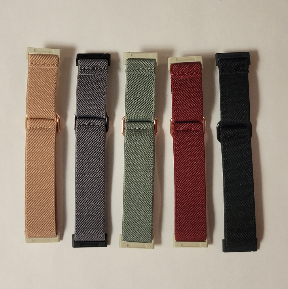 Stylish Multi-Color Watch Strap Set - Picture 5 of 5